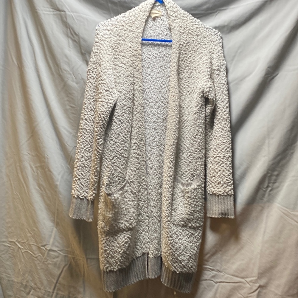 worn once size small super cute he comes just below the knees Popcorn sweater
